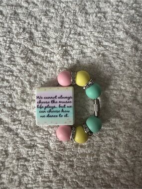 Cup & Straw Charm Set